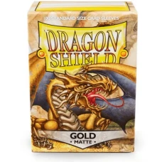 Dragon Shield | Gold 100 matte sleeves
