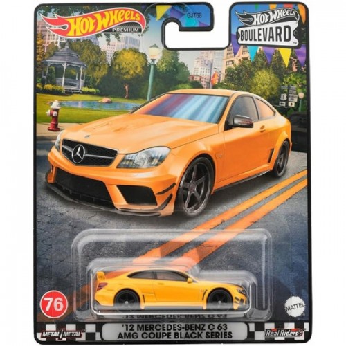 Hot Wheels 12 Mercedes-Benz C 63 AMG Coupe Black Series