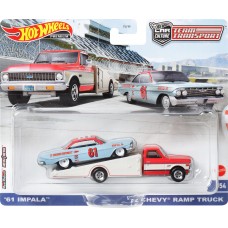 Hot Wheels | Team Transport: '61 Impala '72 Chevy Ramp Truck