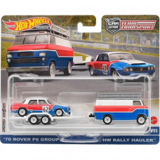 Hot Wheels | Team Transport: '70 Rover P6 Group 2 HW Rally Hauler 