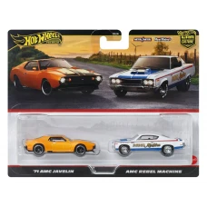 Hot Wheels | 2-Pack: ‘71 AMC Javelin & AMC Rebel Machine