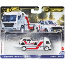 Hot Wheels | Team Transport: '73 Honda Civic Custom & Aero Lift