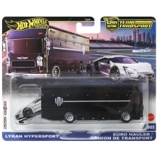 Hot Wheels | Team Transport: Lykan Hypersport & Euro Hauler / Camion De Transport