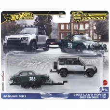 Hot Wheels | Team Transport: Jaguar MK1 & 2023 Land Rover Defender 110