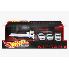 Hot Wheels | Set: Nissan Skyline Fleet Street, Nissan Skyline 2000GT-R LBWK, Nissan Skyline C210, Nissan Skyline HT 2000GT-X 