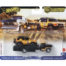 Hot Wheels | Team Transport: Toyota FJ Cruiser & Horizon Hauler