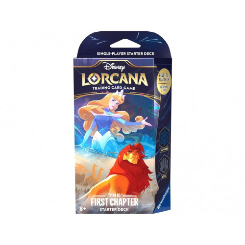 Lorcana The First Chapter Starter Deck Sapphire & Steel