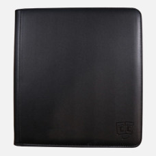 TCG Guru | Album  12-Pocket Zippered - kožený čierny 