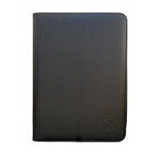 TCG Guru | Album  9-Pocket Zippered - kožený čierny 