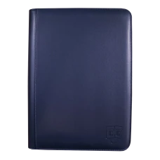 TCG Guru | Album  9-Pocket Zippered - kožený modrý