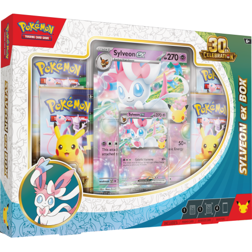 Pokémon | 30th Celebration - Sylveon ex Box
