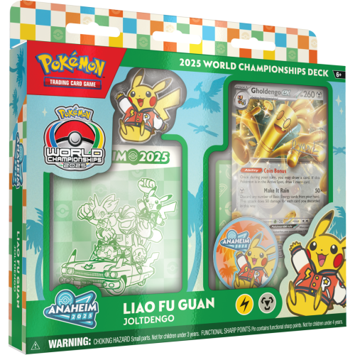 Pokémon | World Championship Decks 2025 - Liao Fu Guan - Joltdengo