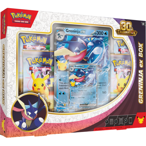 Pokémon | 30th Celebration - Greninja ex Box