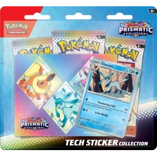 Pokémon | Prismatic Evolutions - Glaceon Tech Sticker Collection