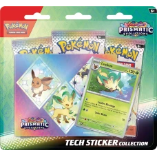 Pokémon | Prismatic Evolutions - Leafeon Tech Sticker Collection