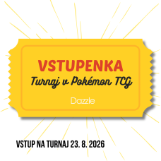 Vstupenka - Prvý Pokémon TCG Turnaj v Dazzle
