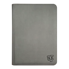 TCG Guru | Album  9-Pocket Zippered - Xenon Style Grey