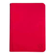 TCG Guru | Album  9-Pocket Zippered - Xenon Style Red