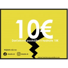 Dazzle.sk | Darčeková poukážka 10€