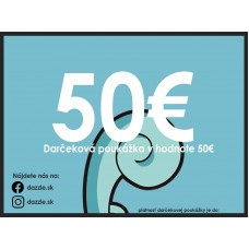 Dazzle.sk | Darčeková poukážka 50€