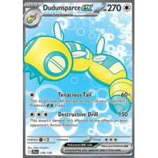 Dudunsparce ex 178/159