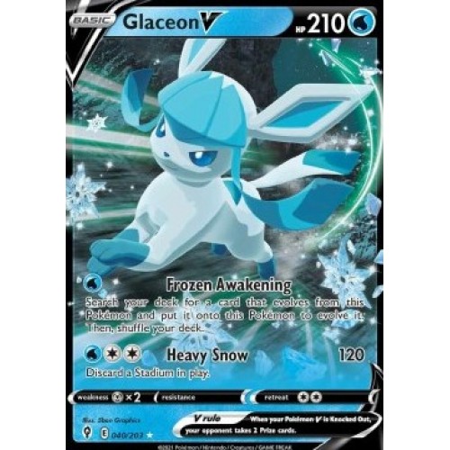 Glaceon V 040/203