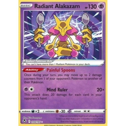 Radiant Alakazam 059/195