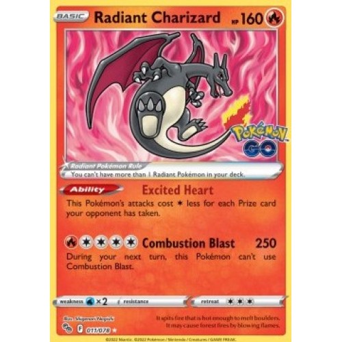 Radiant Charizard 011/078