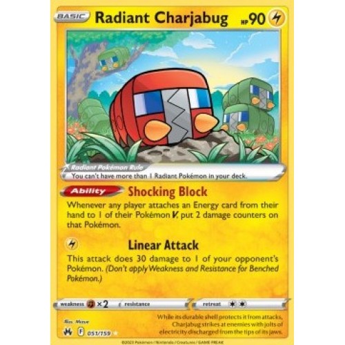 Radiant  Charjabug 051/159