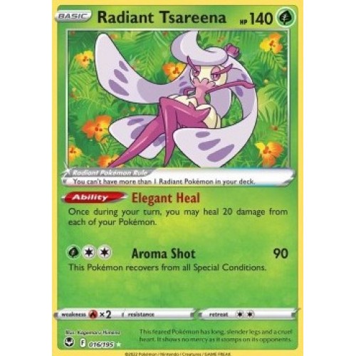 Radiant Tsareena 016/195