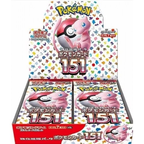 Pokémon 151 Booster Box Japan