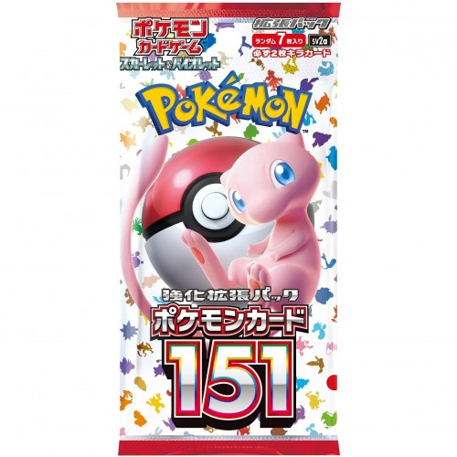 Pokemon 151 Booster Japan