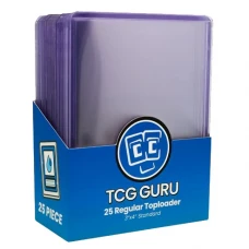 TCG Guru | Toploader - 3x4 Regular Transparent: 25 ks