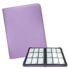 Ultra-PRO | Vivid 9-Pocket Zippered PRO-Binder - Purple